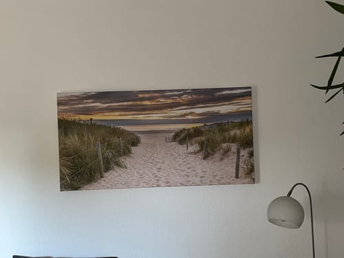 Customer photo review of Leinwandbild | Dünen am Nordseestrand No.2 | Querformat