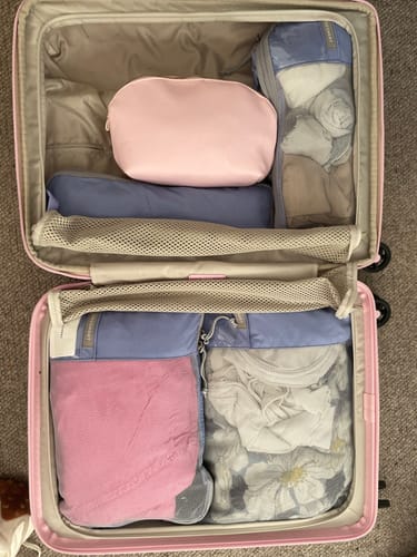 Customer photo review of Bagsmart Compression Packing Cubes
