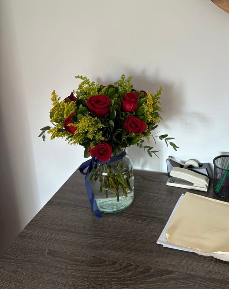 Customer photo review of Doce Momentos - Rosa Roja