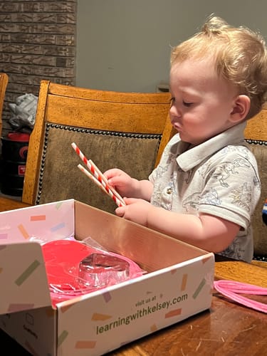 Customer photo review of The Toddler 9 Month Subscription Box (Ships Monthly)