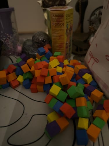 Customer photo review of Sensory Magic Cubes