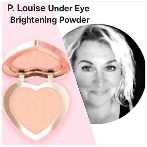 Customer photo review of P. Louise Under-Eye Brightening Powder