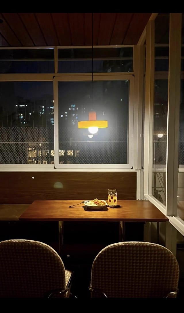 Customer photo review of Luminária Pendente Moderna Nórdica