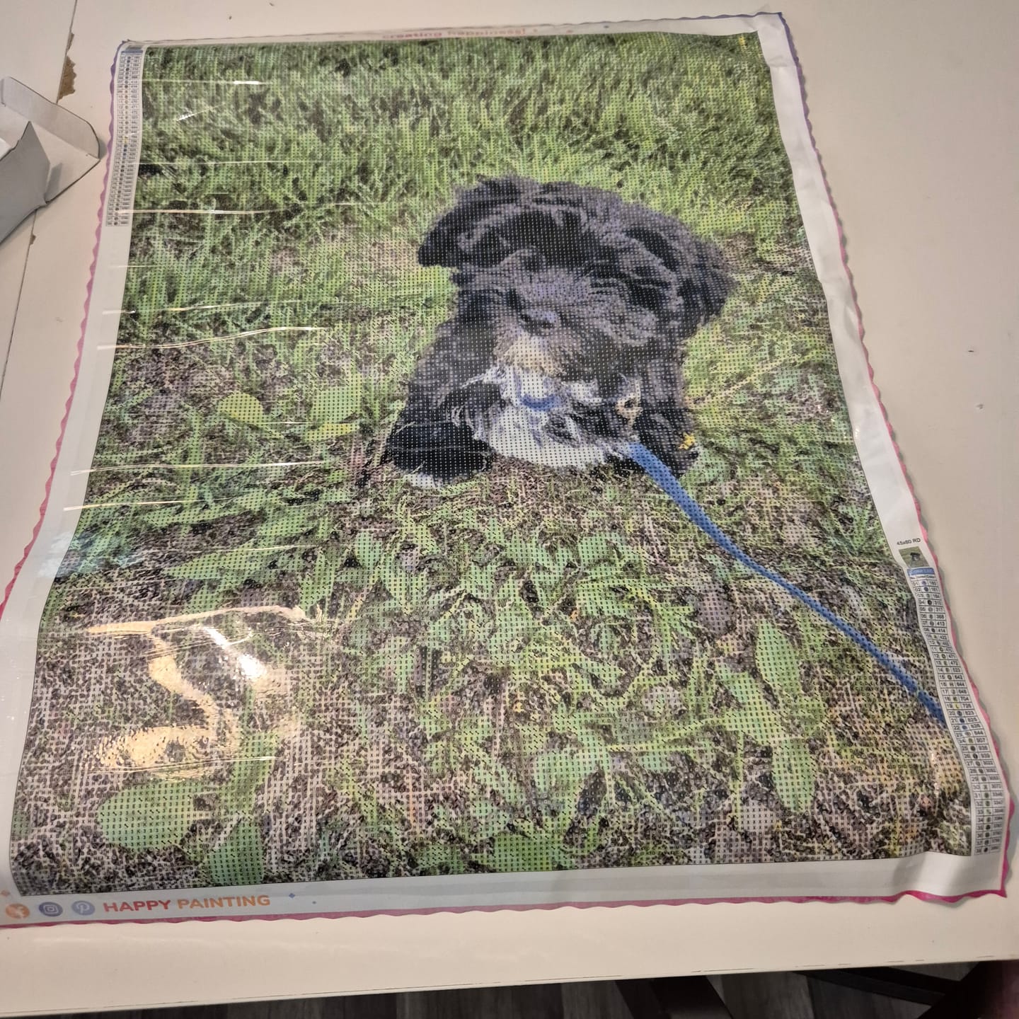 Customer photo review of Eget Foto Diamond Painting