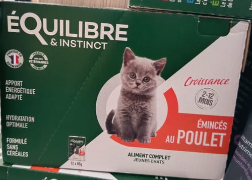 Customer photo review of Emincés au poulet (Chaton)