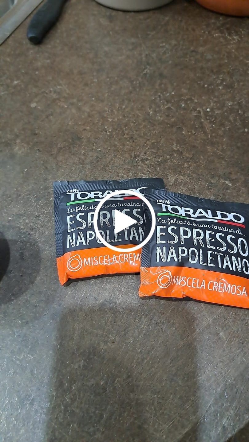 Customer video review of Caffè Toraldo 150 Cialde Miscela Cremosa
