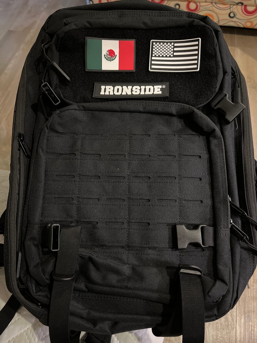 Customer photo review of Mochila IRONSIDE