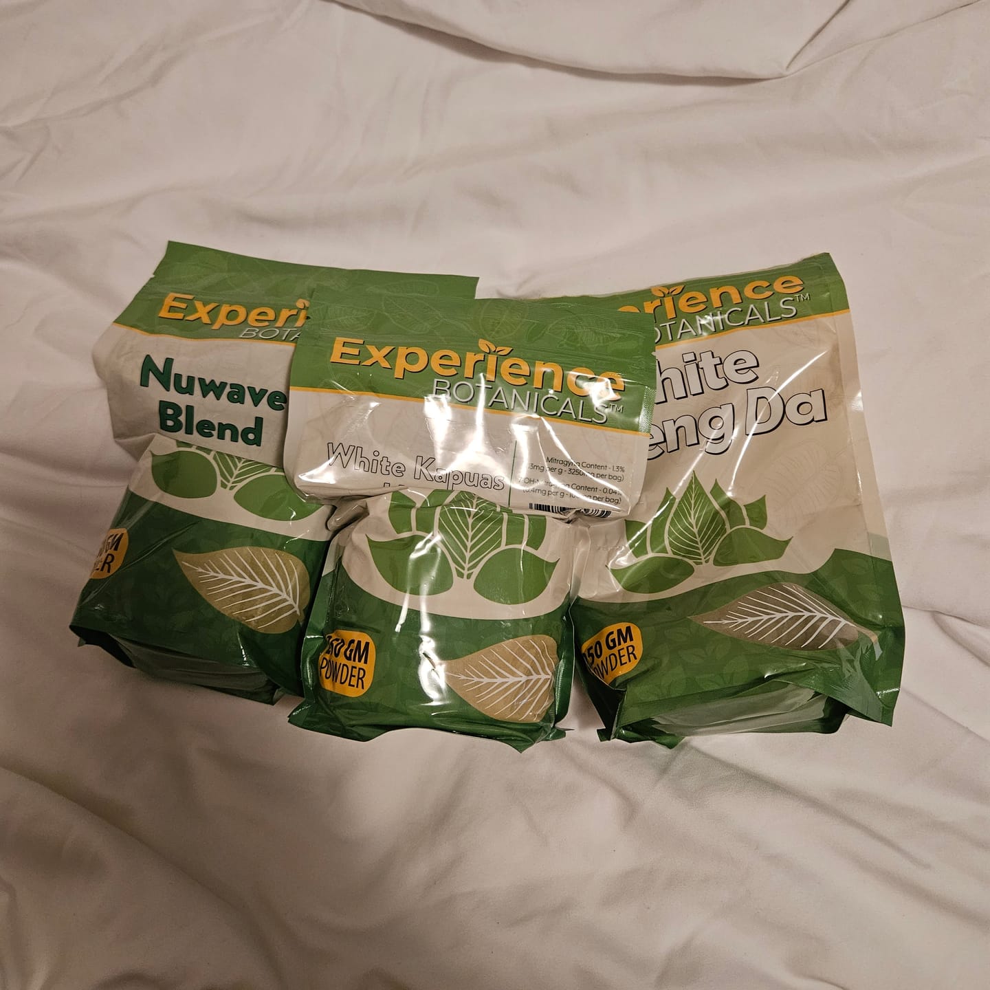 Customer photo review of 1 Kilo Experience Kratom Powder Bundle