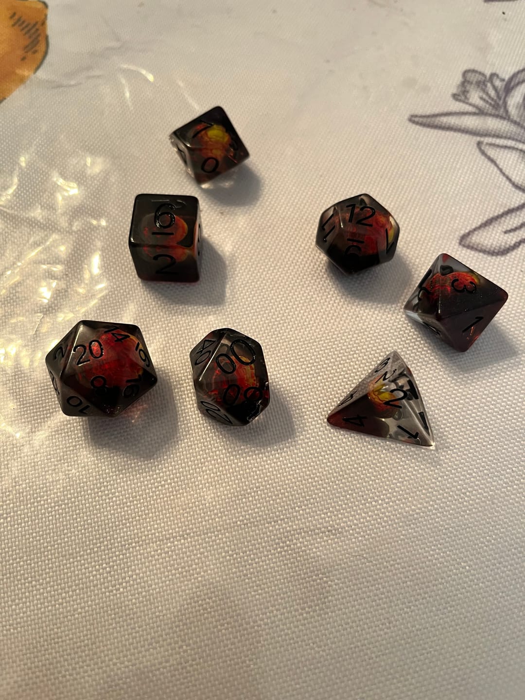 Customer photo review of Mystery Dice Set Subscription