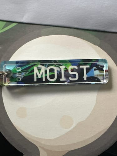 Customer photo review of Custom Design Keychain 🔑