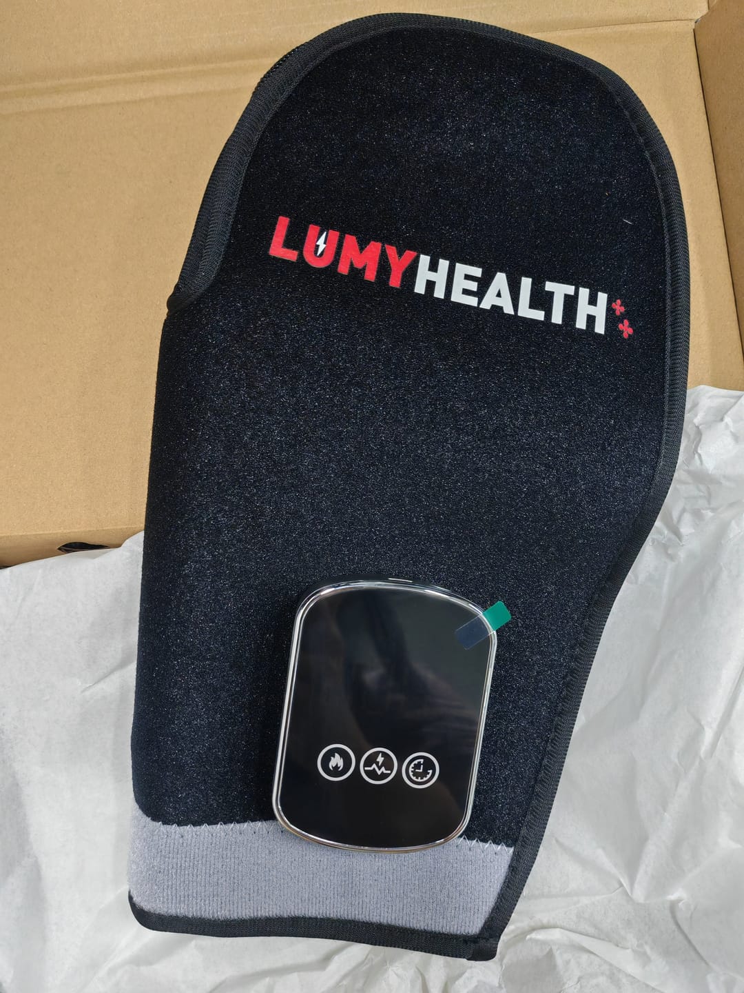 Customer photo review of LumyHealth Red & Infrared Light Therapy Glove