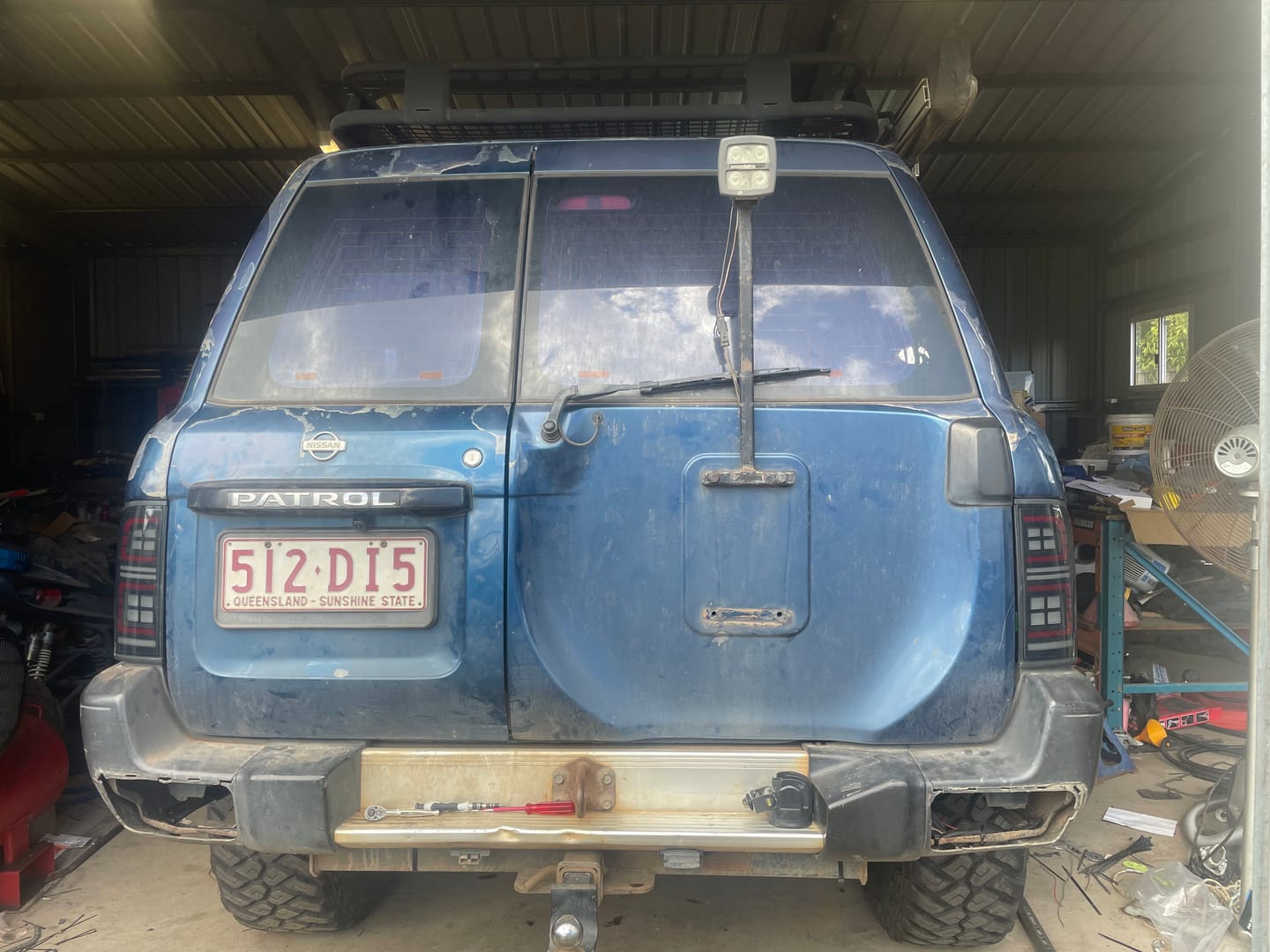 Customer photo review of Nissan Gu Patrol Series 1 - 3 1998 - 2004 LED Tail Lights