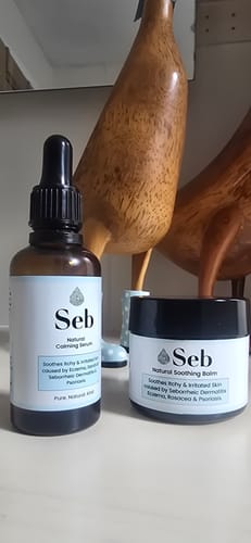 Customer photo review of Seb Natural Calming Serum
