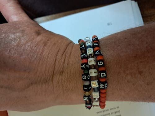 Customer photo review of The Lord your God is with you wherever you go. VERSELET®