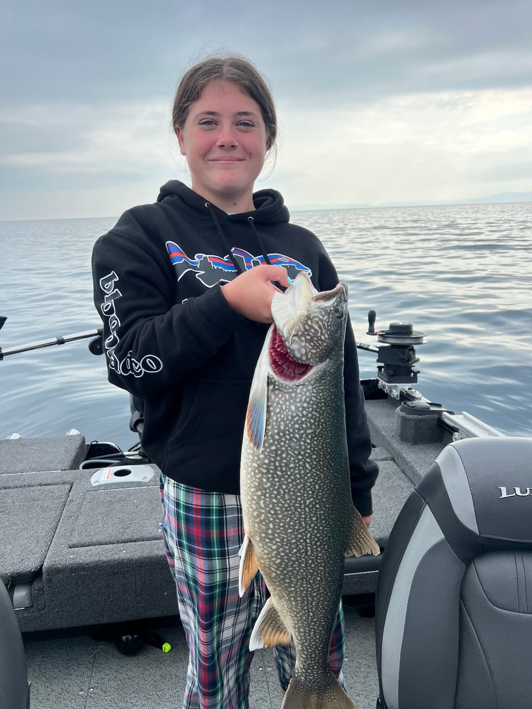 Customer photo review of Lake Trout/Salmon Jigging Rod