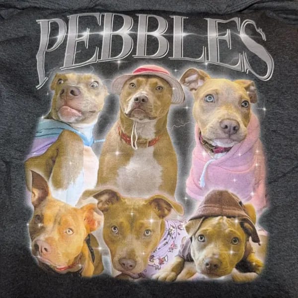 Customer photo review of Custom Vintage Tee