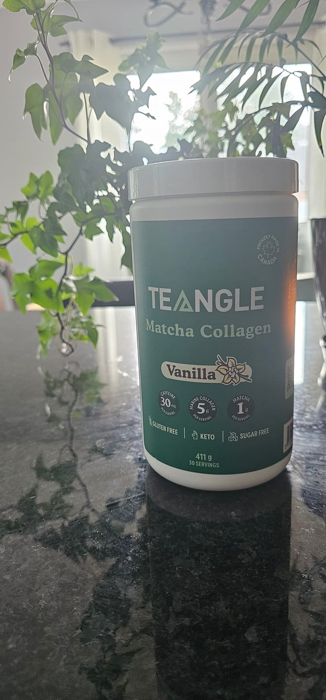 Customer photo review of Teangle - Matcha Collagène 333g - 411g