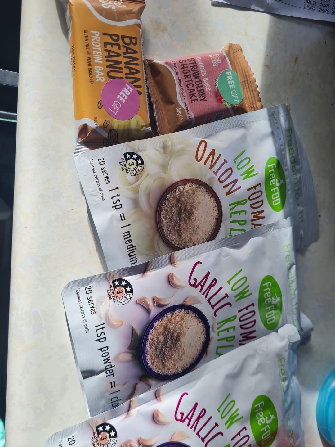 Customer photo review of Low FODMAP Garlic & Onion Replacers Starter Pack