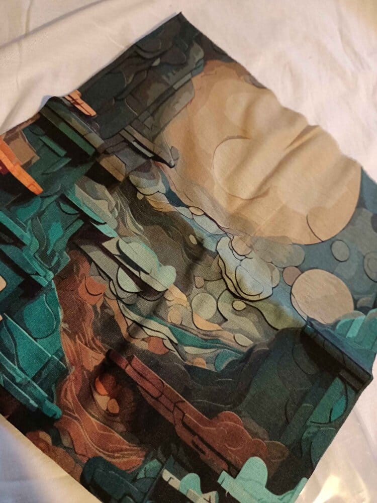 Customer photo review of Valeria Wear - Renkli Özgün Desenli Buff