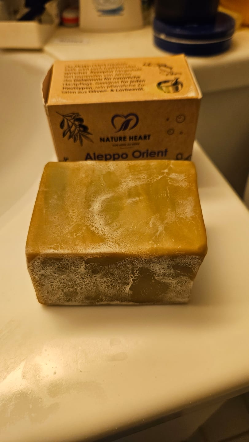 Customer photo review of Aleppo Seife - Orient Hautrein