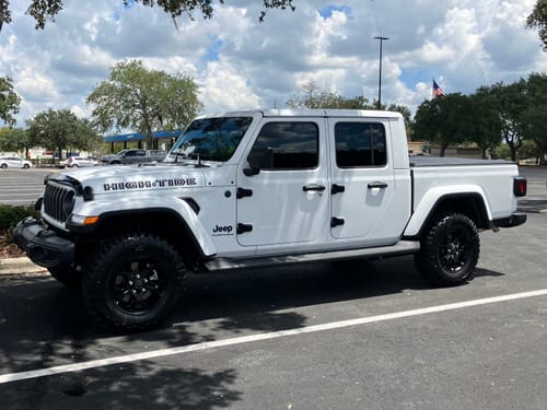 Customer photo review of COVER'D UP DOOR HINGE COVERS JL/JT (2/4 DOORS)