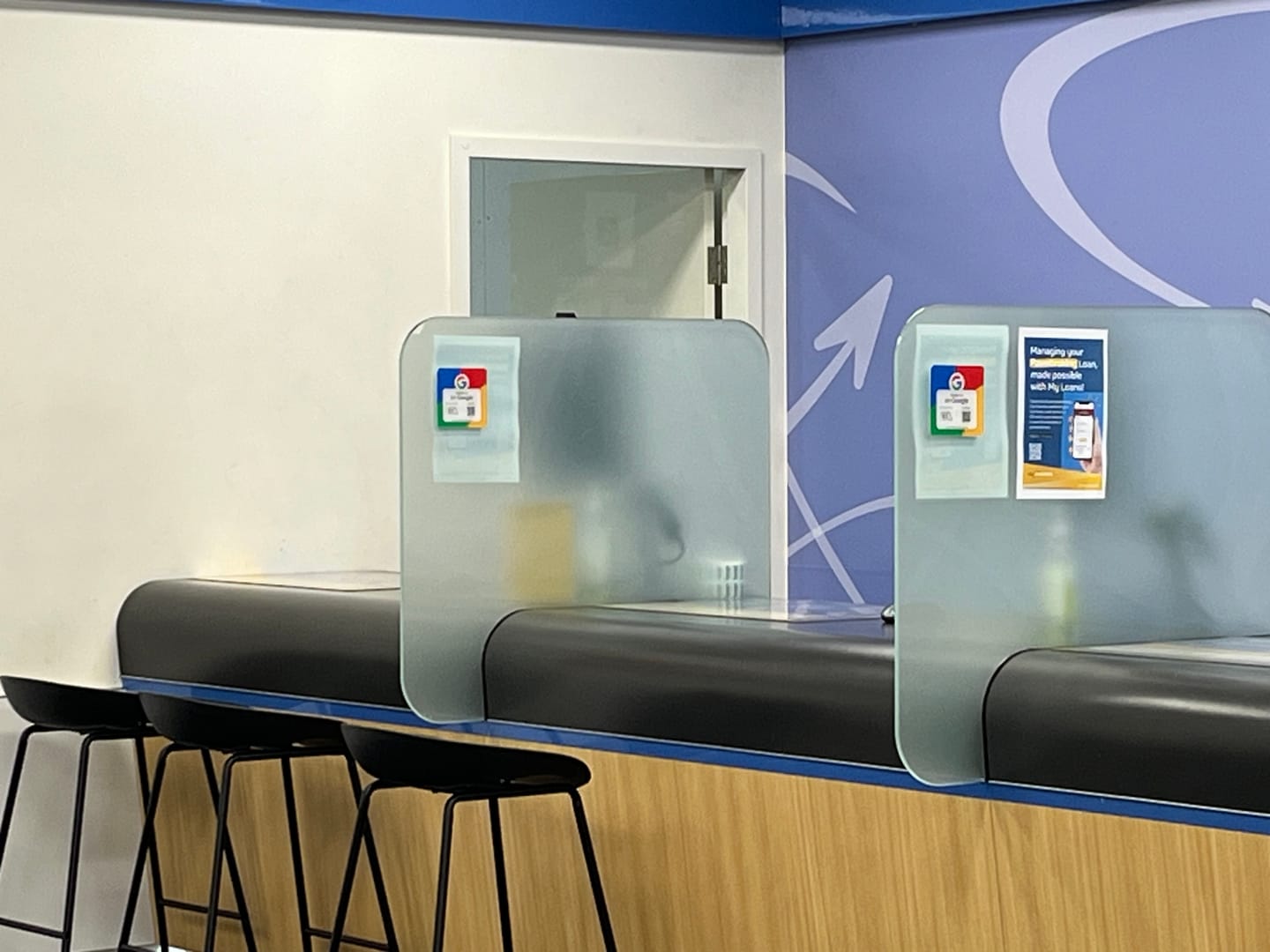 Customer photo review of Google Review NFC Plate +  QR Code