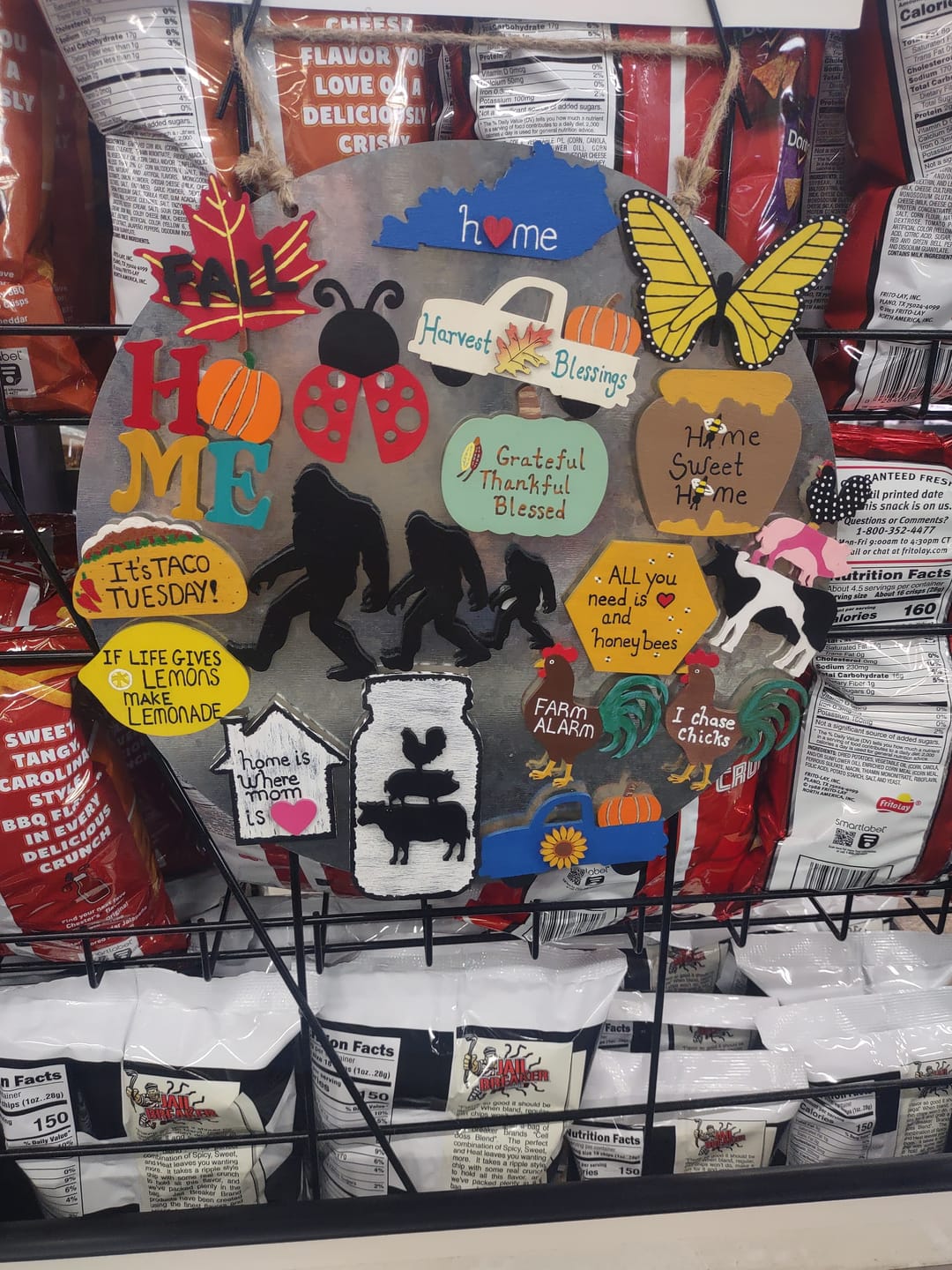 Customer photo review of Unfinished Wood Maple Leaf Shape - Craft - up to 36" DIY