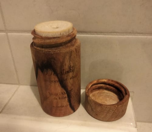 Customer photo review of De-Stinkt Natural Deodorant