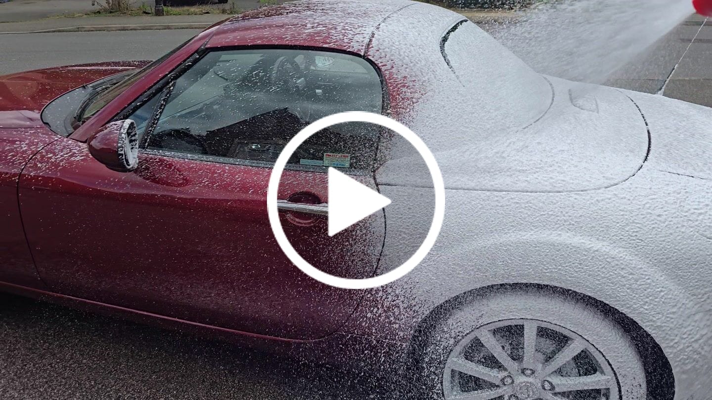 Customer video review of EZ Advanced Snow Foam Lance