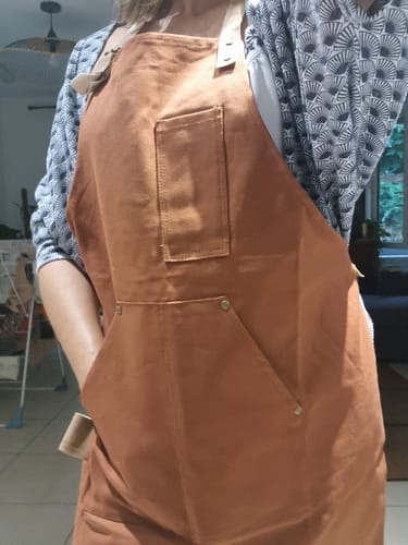 Customer photo review of Tablier Cuisine Style Japonais