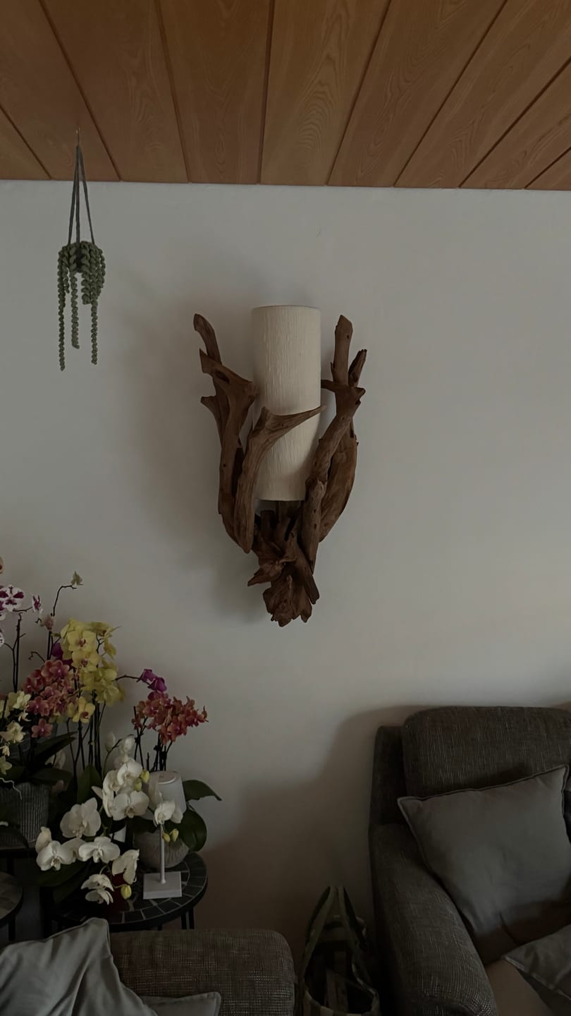 Customer photo review of Treibholz Wand Lampe VILLA