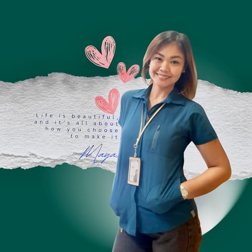 Customer photo review of Polo MoveTech® Scrub Top Core+ - Women  / Pacific Tide