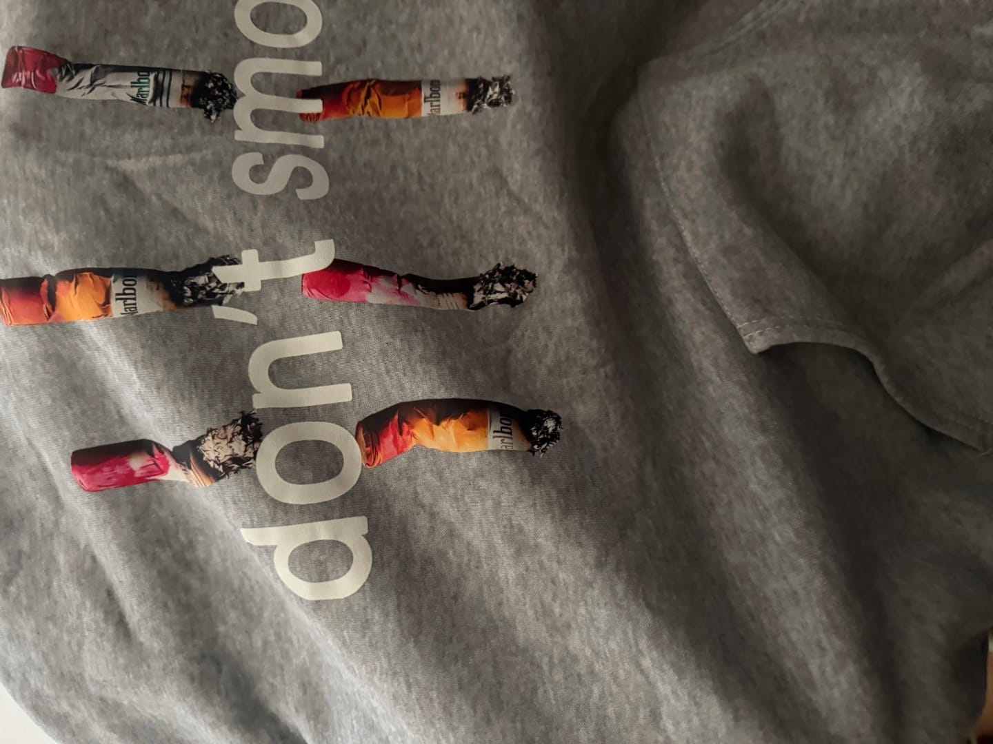 Customer photo review of THE SMOKE HOODIE