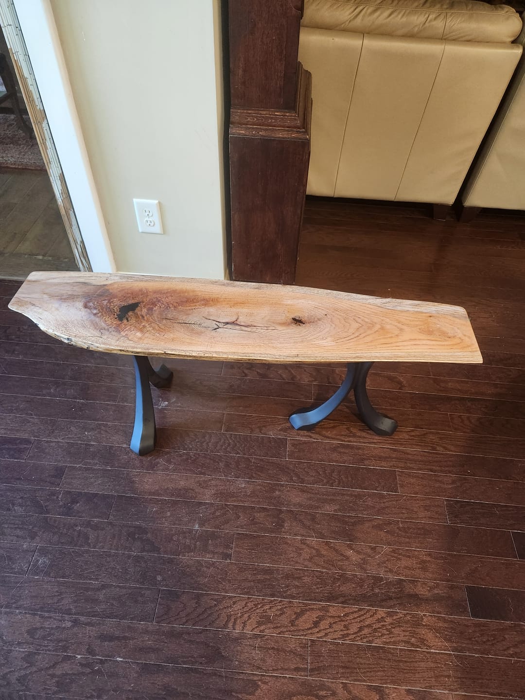 Customer photo review of Bench Legs 109 Xeni 16H Mid-Century Modern Style
