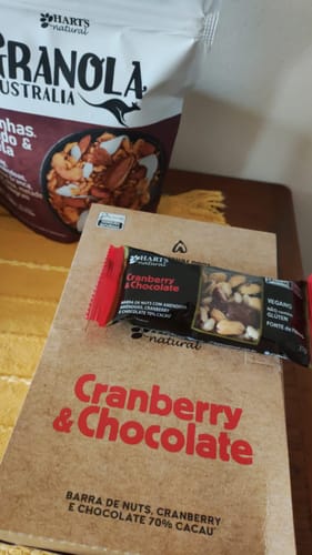 Customer photo review of Australia Granola Castanha & Canela