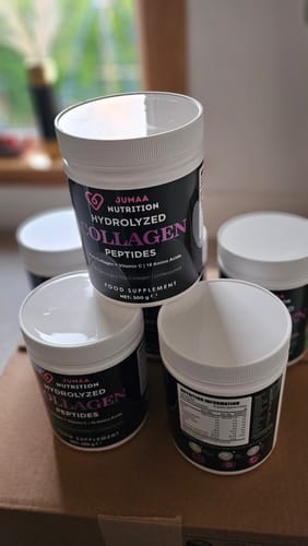 Customer photo review of Halal Collagen Powder (Peptides + Vitamin C)