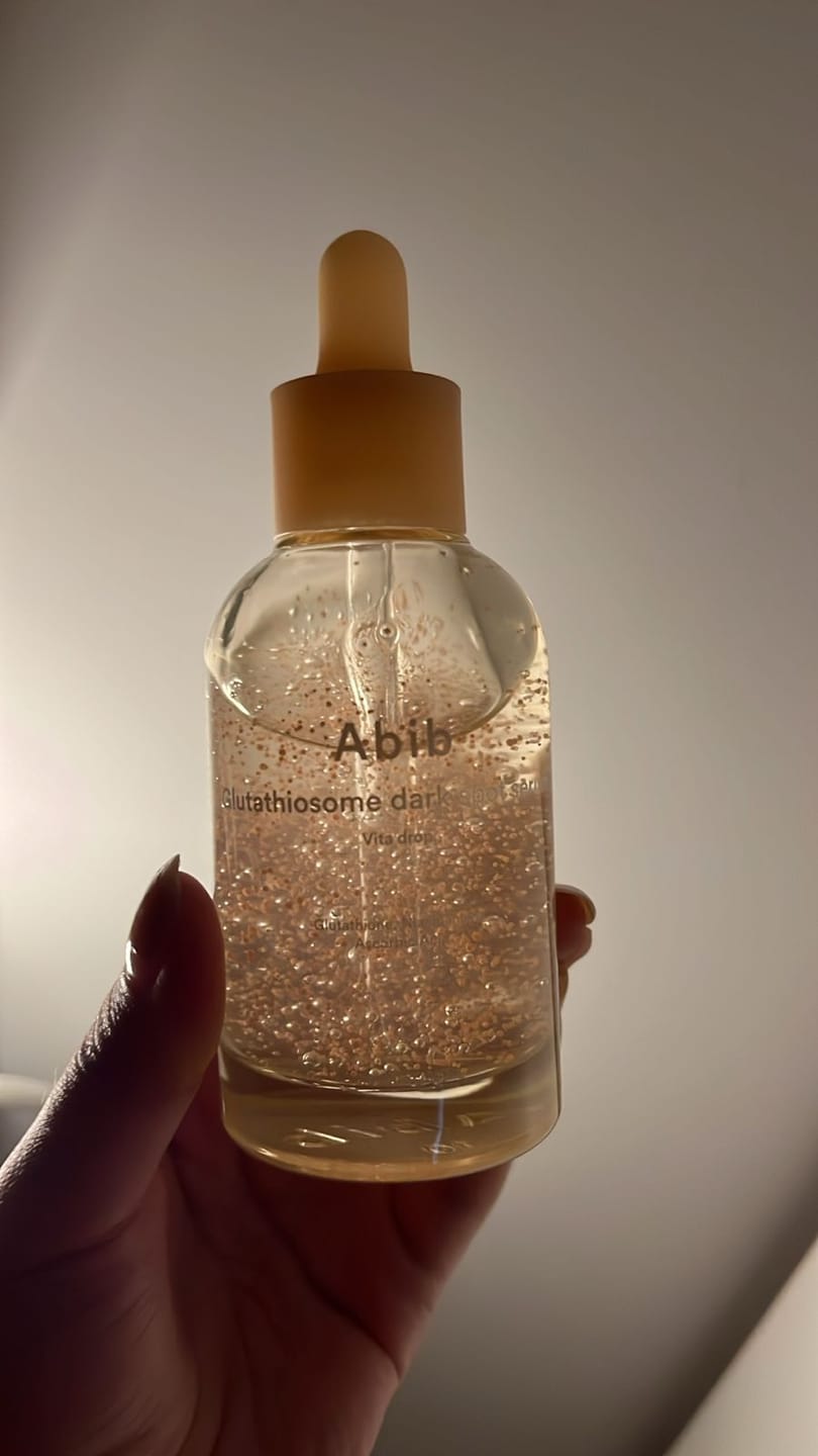 Customer photo review of Glutathiosome Dark Spot Serum Vita Drop