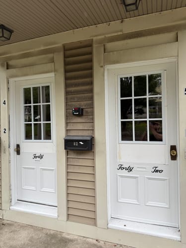 Customer photo review of Clear 9 Lite Glass and Frame Kit (Half Lite)