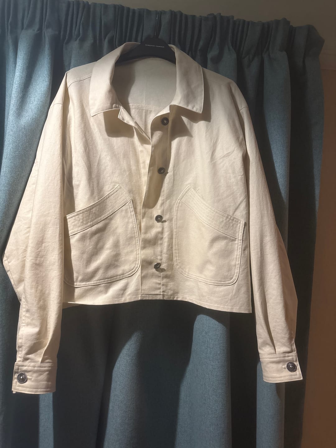 Customer photo review of Plain Soft Cotton Canvas Fabric