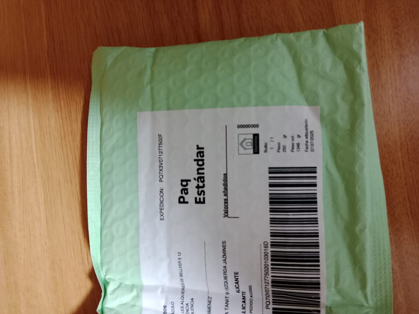 Customer photo review of Loteria de Navidad 2025 Opciones