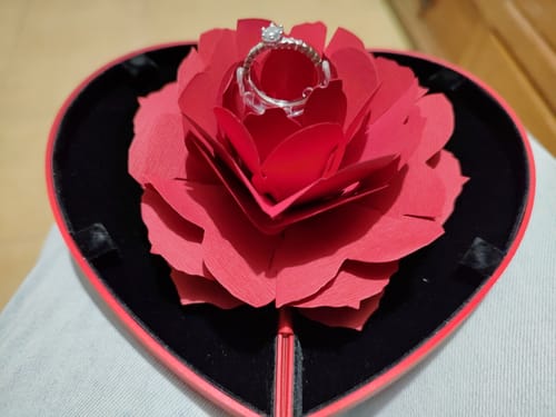 Customer photo review of Anillo Ajustable Promesa Diana  Plata 925