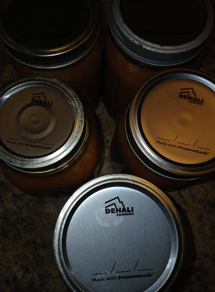 Customer photo review of 60 Pack – Denali® Lids, Wide Mouth