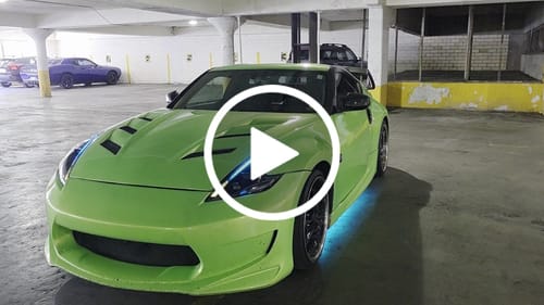 Customer video review of Nissan 370Z: Multicolor Flow Series Headlights (2009-2021) | XB Morimoto