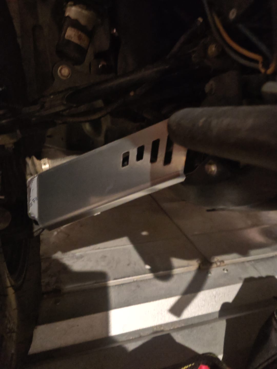 Customer photo review of A-arm & CV Boot Guard Kit — Suzuki KingQuad 450/500/700/750 (2005+)