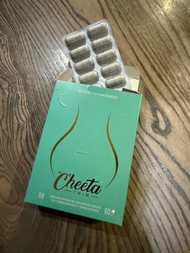 Customer photo review of PRE-SALE: CheetaThin® Weight Management - Buy 3 Get 3 Free, Free Access to Exit Plan + Win R5,000 Challenge  (Pre orders shipped out from 12th August 2025)