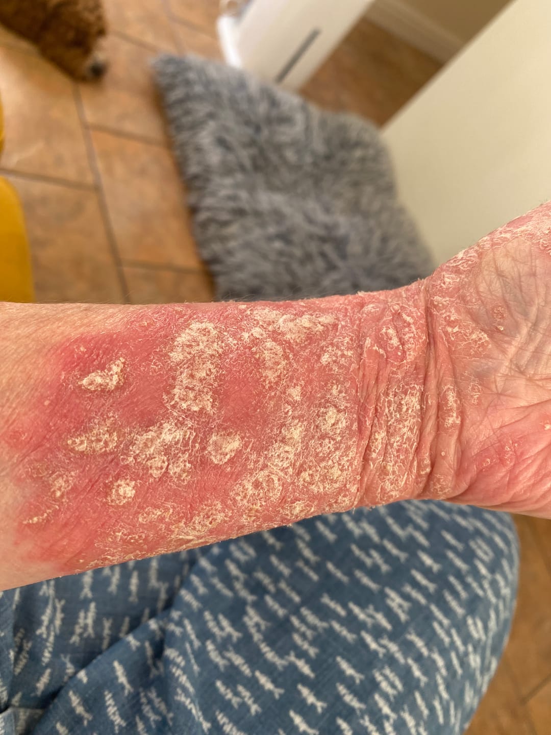 Customer photo review of Body Cream with Chia Seed Oil