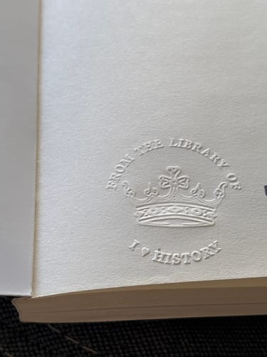 Customer photo review of Custom Book Embosser