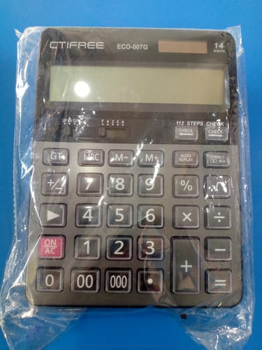 Customer photo review of CTIFree ECO5 Calculator