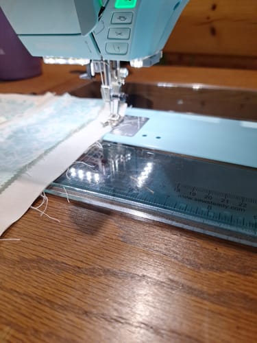 Customer photo review of Sew Steady Custom Acrylic Cabinet Insert