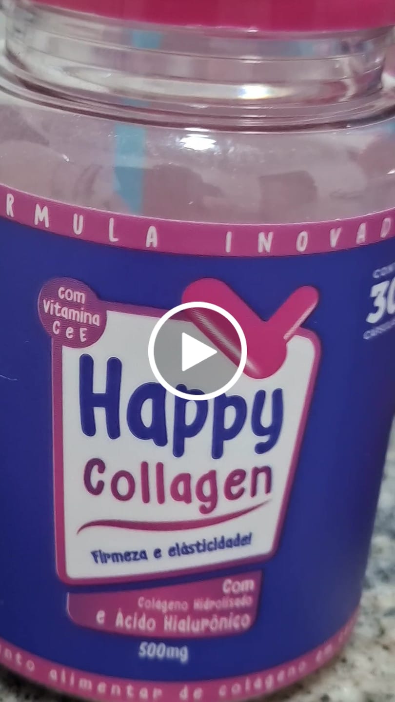 Customer video review of Happy Hair 3 Potes + 3 Potes Grátis + 2 Potes de Colágeno (Total 8 Potes)